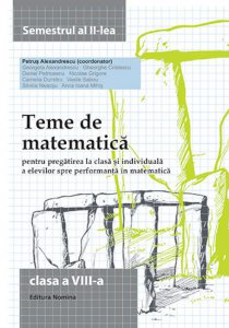 Teme de matematica clasa a VIII-a semestrul II 2014-2015