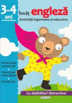 Activități ingenioase și educative. Învăț engleză 3-4 ani
