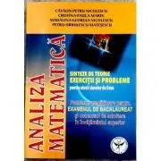 Analiza Matematica, Probleme pregatitoare pentru examenul de bacalaureat de Catalin Petru Nicolescu