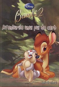 Bambi 2 - Aventurile unui pui de cerb. Carte de colorat