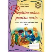 Caiet pentru grupa mare/pregatitoare. Pregatim mana pentru scris (semne grafice) de Cristina Beldianu