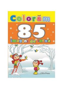 Colorăm 85 imagini de iarnă