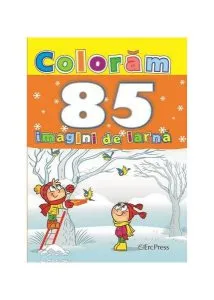 Colorăm 85 imagini de iarnă