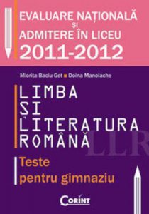 Limba si literatura romana. Teste pentru gimnaziu
