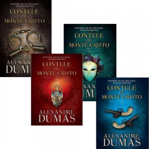 Pachet contele de Monte-Cristo (4 vol.)