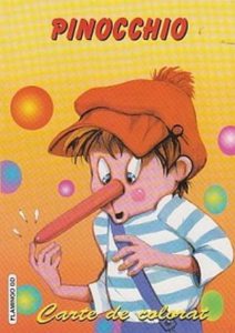 Pinocchio - Carte de colorat