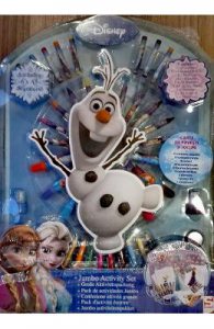 Set carte + Jucarie: O zi de vara perfecta pentru Olaf + Jumbo activity set