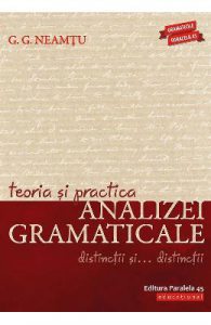 Teoria si practica analizei gramaticale