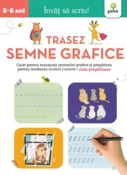 Trasez semne grafice 5-6 ani