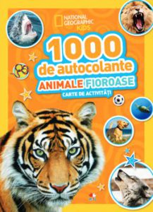 1000 de autocolante. Animale fioroase