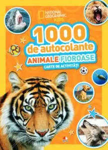 1000 de autocolante. Animale fioroase de National Geographic Kids
