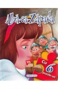 Alba-ca-Zapada. Povesti cu 6 puzzle-uri