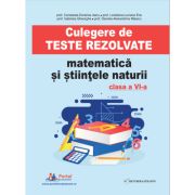 Culegere de teste rezolvate la matematica si stiintele naturii clasa a 6-a