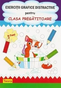Exercitii grafice distractive pentru clasa pregatitoare de Diana Rotaru