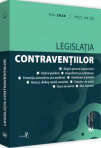 Legislatia contraventiilor - mai 2020