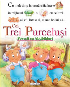 Povesti cu abtibilduri - Cei trei purcelusi