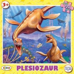 Puzzle - Plesiozaurus (120 De Piese)