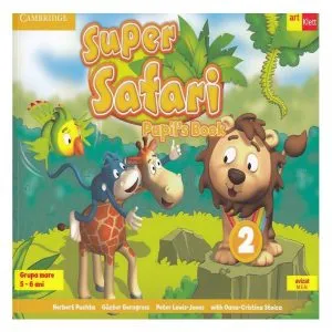 Super Safari 2. Pupil's Book. Limba Engleză. Grupa mare (5-6 ani)   CD audio de Guenter Gerngross