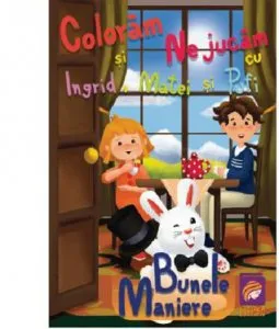 Coloram si ne jucam cu Ingrid, Matei si Pufi de Ioana Cristina Vladoiu