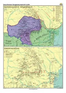 Dacia Romana. Etno-geneza poporului roman