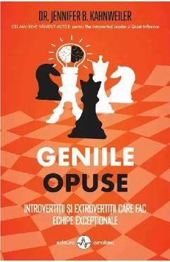 Geniile opuse. Introvertitii si extrovertitii care fac echipe exceptionale
