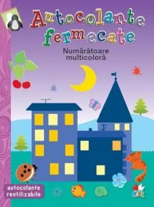 Numaratoare multicolora . Autocolante fermecate