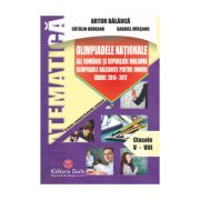 Olimpiadele Nationale ale Romaniei si Republicii Moldova. Olimpiadele Balcanice pentru Juniori 2014-2017. Clasele 5-8