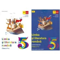 Pachet Limba si literatura romana pentru clasa a 5-a. Manual si caiet de Florentina Samihaian