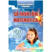 Sa invatam matematica fara profesor, clasa a 6-a de Adalbert Gheorghe Schneider