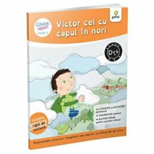 Victor cel cu capul in nori. Citesc usor! de Evelyne Barge