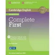 Complete First -Teacher's Book (with Teacher's Resources CD-ROM) de Guy Brook-Hart
