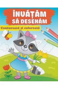 Contureaza si coloreaza. Invatam sa desenam