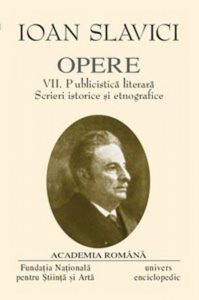 Ioan Slavici, Opere, Vol. 7