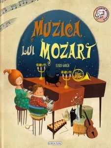 Muzica lui Mozart - carte muzicală de Eliseo Garcia