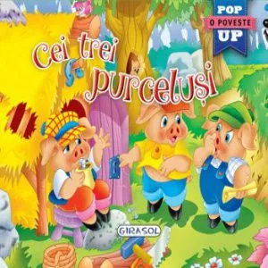 Pop-up-Cei trei purcelusi