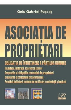 Asociatia de proprietari. Obligatia de intretinere a partilor comune