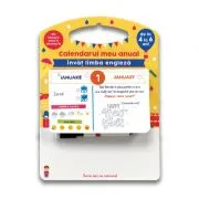 Calendarul meu anual. Invat limba engleza, de la 4 la 6 ani de Sandra Sarah Krief
