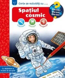 Carte de activitati cu... Spatiul cosmic de Anonim