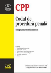 Codul de procedura penala de Petrut CIOBANU