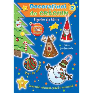 Decoratiuni de Craciun - Figurine din hartie