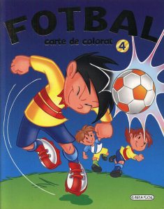 Fotbal - Carte de colorat 4