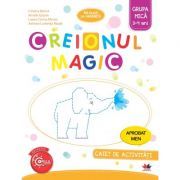 Imi place la gradinita. Creionul magic. Caiet de activitati. Grupa mica 3-4 ani