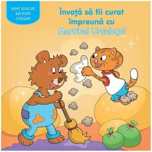 Invata sa fii curat impreuna cu Martinel Ursuletul