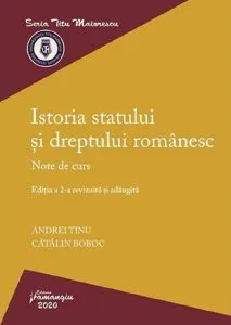 Istoria statului și dreptului românesc de Andrei Tinu