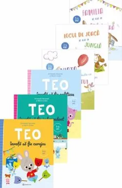 Pachet Invata cu Teo   Seria Shona Innes de Emmanuelle Massonaud