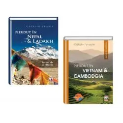 Pachet jurnal de calatorie: Pierdut in Nepal si Ladakh si Pierdut in Vietnam si Cambodgia de Catalin Vrabie