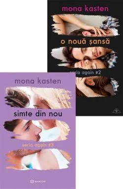 Pachet O noua sansa Simte din nou - Seria Again de Mona Kasten