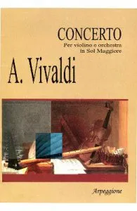 Concerto Per Violino E Orchestra In Sol Maggiore de A. Vivaldi