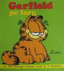 Garfield pe larg de Jim Davis