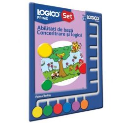 Logico Primo. Set cu rama. Abilitati de baza, Concentrare si logica (5 )